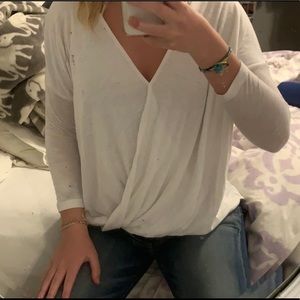 White American Eagle shirt